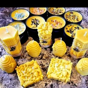 100% Pure Beeswax Candles 🐝 🐝 🐝